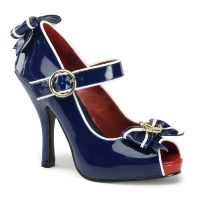 4-12-Inch-Sexy-High-Heel-Shoes-Sailor-Costume-Shoes-Mary-Jane-Pump-Anchor-0