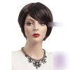 8-Womens-Dark-Brown-Synthetic-Straight-Attractive-Short-Wig-For-Woman-0