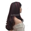CoolLong-Black-And-Red-Secondary-Colors-Curly-Big-Waves-Full-fringe-bangs-hairstyleWith-Black-Highlights-soft-layered-flowing-curls-Hair-Style-Women-Wig-0-1