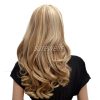 CoolLong-Brown-And-Gold-Secondary-Colors-Curly-Big-Waves-Full-fringe-bangs-hairstyleWith-Blonde-Highlights-soft-layered-flowing-curls-Hair-Style-Women-Wig-0-3