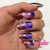 Ecbasket-24-Pcs-Full-Cover-Purple-Pink-Changing-Colors-Pre-designed-Metallic-False-Nails-with-1-20-Counts-Nail-Adhesive-Stickers-for-Free-Gift-for-Thanksgiving-DAY-0-2