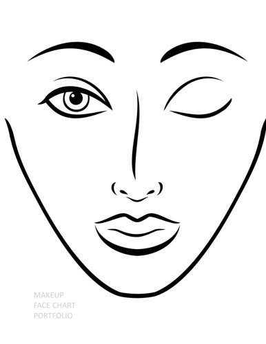 Makeup-Face-Chart-Portfolio-Extra-Large-Face-Chart-0