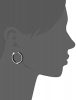 Sterling-Silver-Black-Spinel-Round-Hoop-Earrings-1-0-0