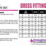 CDB Dress Fitting Size Guide & Chart