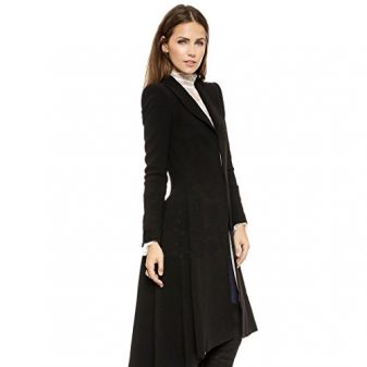 City-In-Left-Womens-Slim-Long-Dovetail-Turn-Down-Collar-Trench-Coat-0-0