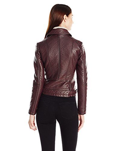 GUESS-Womens-Almost-Leather-Moto-Jacket-Pu-0-0