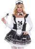 Plus-Size Pretty and Proper French Maid Costume by Music Legs