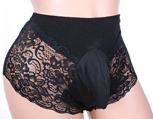SISSY-pouch-panties-waist-size-32-43-silky-lace-bikini-sexy-for-men-0-0