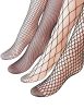 Veniroc-Womens-4-Pairs-Pantyhose-Fishnet-Stocking-Black-Stretchy-Tights-0-0