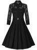 vintage-1950s-style-3-4-sleeve-black-lace-flare-a-line-dress-d