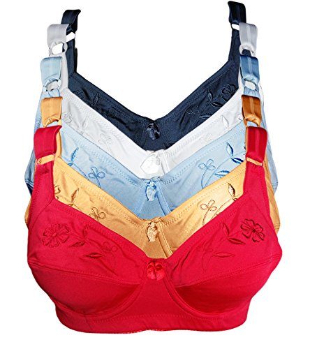 Capricia-ODare-Pack-of-6-Plus-Size-Full-Coverage-Support-Bra-Underwired-Floral-Pattern-0
