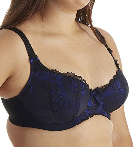 Elomi-Womens-Plus-Size-Anushka-Underwire-Padded-Half-Cup-Banded-Bra-Midnight-34G-0