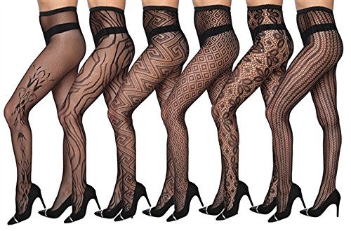 Isadora-Paccini-Womens-6-Pack-Fishnet-Lace-Pantyhose-Tights-One-Size-Fits-Most-Black-815-0