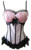 AlivilaY-Fashion-Womens-Vintage-Sexy-Gothic-Bowknot-Corset-Bustier-8899-Pink-S-0