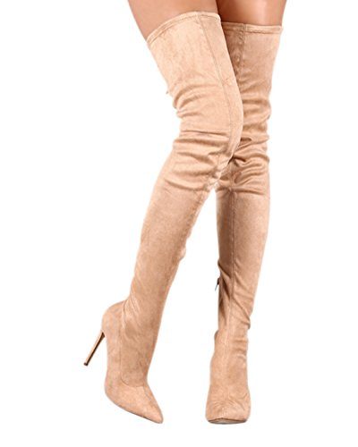Womens-Thigh-High-Stretch-Boots-Side-Zipper-Pointy-Toe-Stiletto-Heel-Over-the-Knee-Boot-0-2