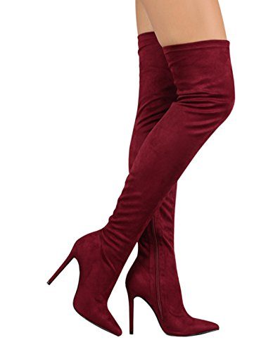 Womens-Thigh-High-Stretch-Boots-Side-Zipper-Pointy-Toe-Stiletto-Heel-Over-the-Knee-Boot-0