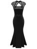 ALOFA-Womens-Formal-Dress-Mermaid-Evening-Dresses-long-BlackS-0