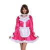 GOceBaby-Sissy-Girl-Maid-Lockable-Pleated-Frill-Rose-Carmine-Dress-Crossdress-0