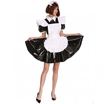 GOceBaby-Sissy-Maid-Lockable-Black-Dress-Crossdressing-For-Men-Plus-Size-Costume-0-1