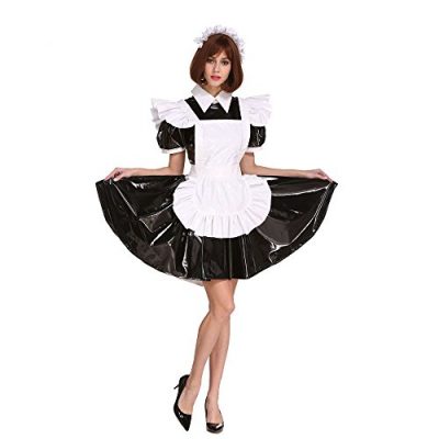 GOceBaby-Sissy-Maid-Lockable-Black-Dress-Crossdressing-For-Men-Plus-Size-Costume-0