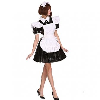 GOceBaby-Sissy-Maid-Lockable-Black-Dress-Crossdressing-For-Men-Plus-Size-Costume-0-6