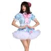 Gocebaby-Sissy-Girl-Lockable-Maid-Bow-Dress-Stain-Puffy-Crossdress-Uniform-Costume-0-6