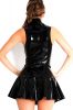 HX-Sexy-Womens-PVC-Zip-Front-Clubwear-Dress-Lingerie-Skirt-0-1