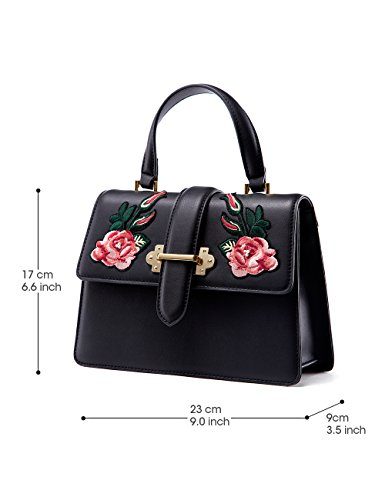 LAFESTIN-Womens-Shoulder-Handbags-Embroidered-Vintage-Top-Handle-Bags-Leather-0-3