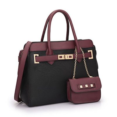 MMK-collection-Fashion-Handbag-with-coin-purseXL-11-Classic-Women-Purse-Handbag-for-Women-Signature-fashion-Designer-Purse-Perfect-Women-Satchel-Purse-0