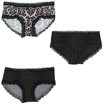 Marilyn-Monroe-Intimates-Womens-Ruched-Hipster-Panties-3-Pr-0-8
