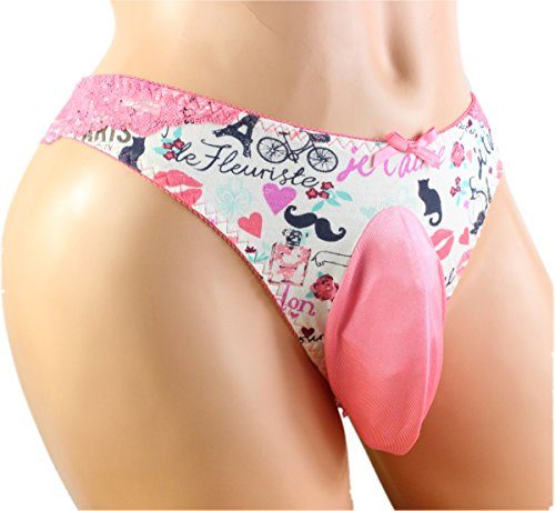 SISSY-pouch-panties-waist-size-31-36-silky-lace-bikini-sexy-for-man-FLS2-0