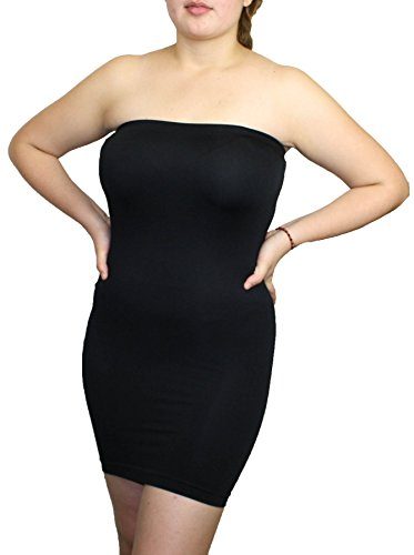 Womens-Seamless-Strapless-Fitted-Mini-Dress-One-Size-0-0