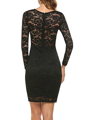 Zeagoo-Womens-Vintage-Floral-Lace-Long-Sleeve-Semi-Formal-Cocktail-Evening-Pencil-Dress-0-0