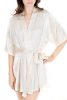 OSCAR-ROSSA-Womens-Luxury-Silk-Sleepwear-100-Silk-Short-Robe-Kimono-0-0
