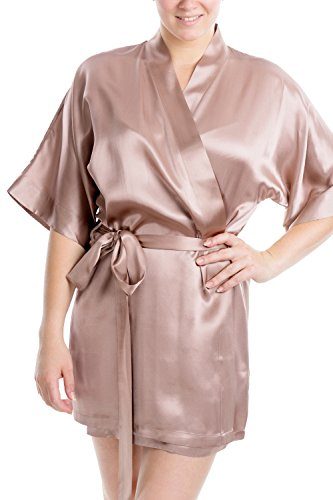 OSCAR-ROSSA-Womens-Luxury-Silk-Sleepwear-100-Silk-Short-Robe-Kimono-0-4