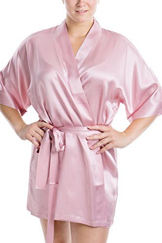 OSCAR-ROSSA-Womens-Luxury-Silk-Sleepwear-100-Silk-Short-Robe-Kimono-0-6