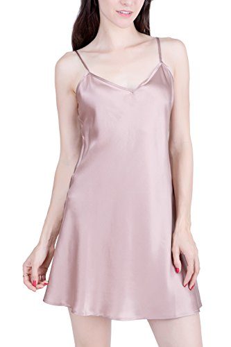OSCAR-ROSSA-Womens-Luxury-Silk-Sleepwear-100-Silk-Slip-Chemise-Lingerie-Nightgown-0-3