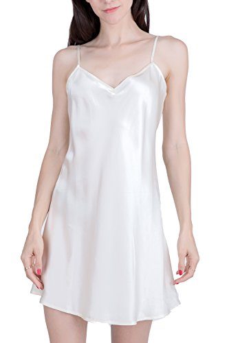 OSCAR-ROSSA-Womens-Luxury-Silk-Sleepwear-100-Silk-Slip-Chemise-Lingerie-Nightgown-0