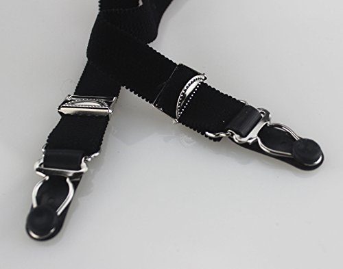 TVRtyle-Womens-Mysterious-Sexy-Black-4-Vintage-Metal-Clips-Garter-Belts-for-Stockings-0-7