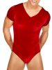 Velvet-Contour-Bodysuit-Small-Red-0