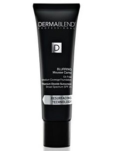 Dermablend Blurring Mousse Foundation Makeup (SPF 25) Medium to High Coverage (12 Shades)