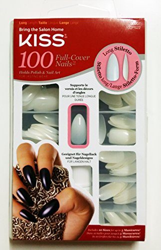 Long Full Cover False Nail Kit With 100 Artificial Nails And Glue By Kiss Products Crossdress Boutique Mix and match nail kits with nails of the same size to create a unique manicure. crossdresser boutique