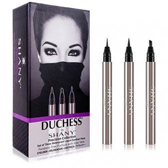 DUCHESS-by-SHANY-Set-of-3-Black-Waterproof-Liquid-Eyeliners-with-Paraben-free-Formula-and-Aloe-Vera-Precision-Collection-0-0