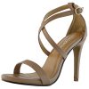 DailyShoes-Womens-Platform-High-Heel-Dance-Sandal-Open-Toe-Ankle-Adjustable-Buckle-Cross-Strap-Pump-Evening-Dress-Casual-Party-Shoes-Nude-PU-Leather-55-BM-US-0