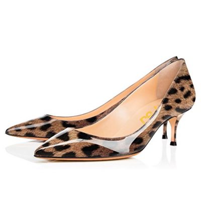 FSJ-Women-Classic-Kitten-Heels-Pointy-Toe-Pumps-Office-Ladies-Dress-Shoes-Size-4-Natural-Leopard-0