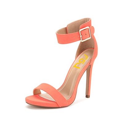 FSJ-Women-Versatile-Ankle-Strap-Buckle-Sandals-Open-Toe-High-Heels-Pumps-For-Summer-Size-4-Orange-0