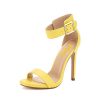 FSJ-Women-Versatile-Ankle-Strap-Buckle-Sandals-Open-Toe-High-Heels-Pumps-For-Summer-Size-4-Yellow-0