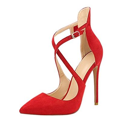 Onlymaker-Ladies-Fashion-Pointed-Toe-High-Slim-Heels-Criss-Cross-Stiletto-Pumps-For-Wedding-Party-Dress-Red-Suede-5-M-US-0