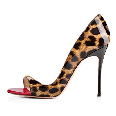 Onlymaker-Women-Fashion-Peep-Toe-Heeled-Sandals-Slip-On-High-Heels-Pumps-For-Party-Dress-Leopard-5-M-US-0