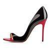 Onlymaker-Women-Fashion-Peep-Toe-Heeled-Sandals-Slip-On-High-Heels-Pumps-For-Party-Dress-Red-and-Black-5-M-US-0
